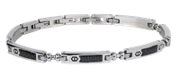 Bracelet Rosso Amante Man in Steel UBR808NB